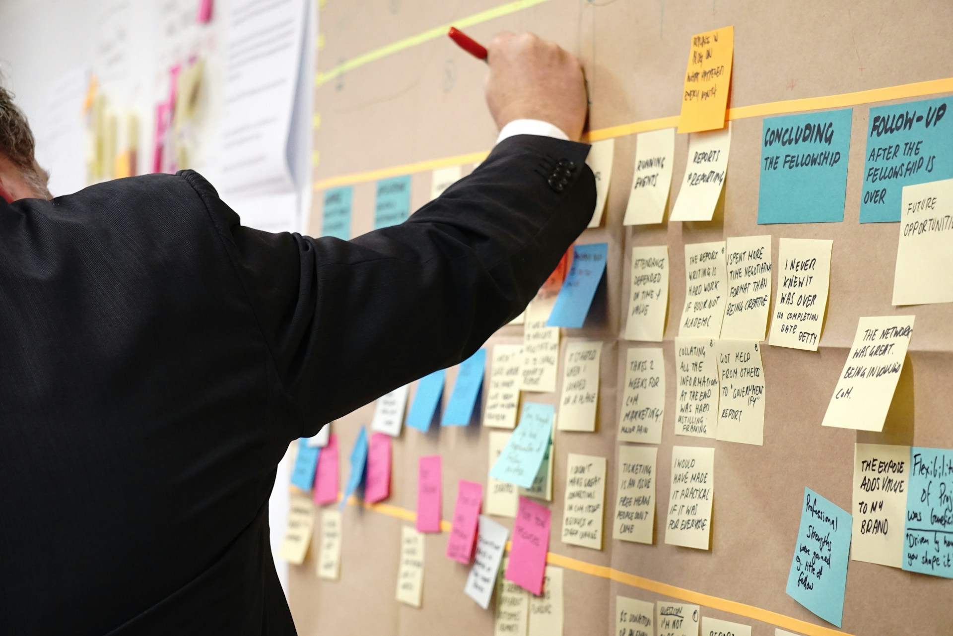 sticky notes